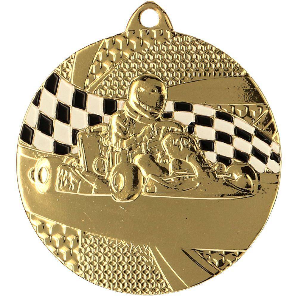 Medal gold 50 mm - moto sports