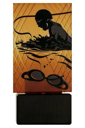 Mini trophy – Amber Line – Swimming
