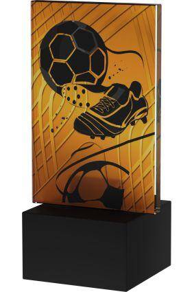 Mini trophy – Amber Line – Football