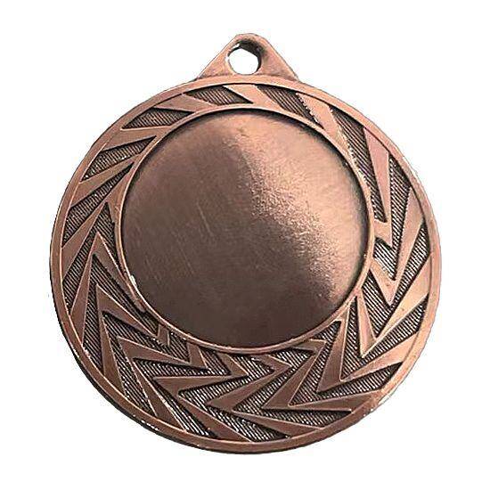 Brązowy medal ogólny z miejscem na emblemat - 25 mm
