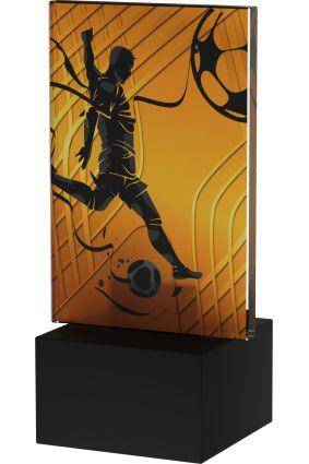 Mini trophy – Amber Line – Football