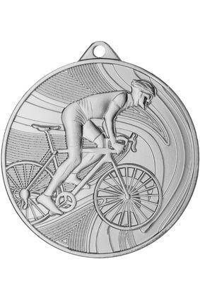 Medal srebrny 50 mm - kolarstwo