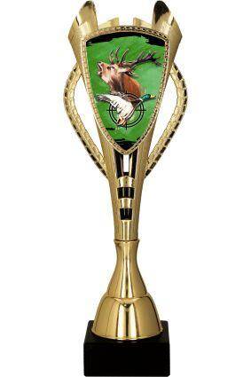 Plastic cup gold – hunting