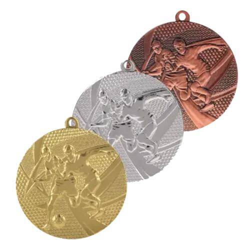 Medal złoty 50 mm - piłka nożna