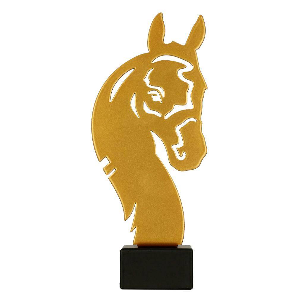 Metal trophy - equestrianism - Metline