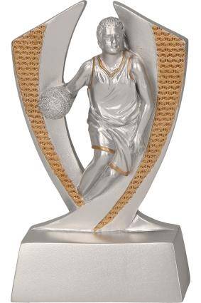 Statuetka odlewana - koszykarz