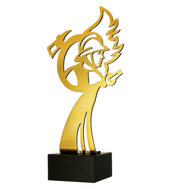 Metal trophy – Firefighting - Metline Big