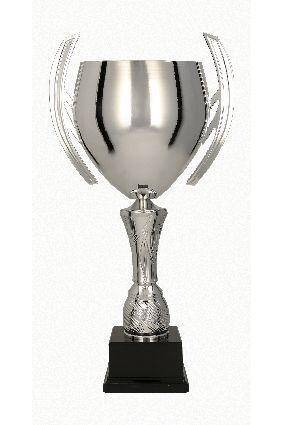Metal cup silver