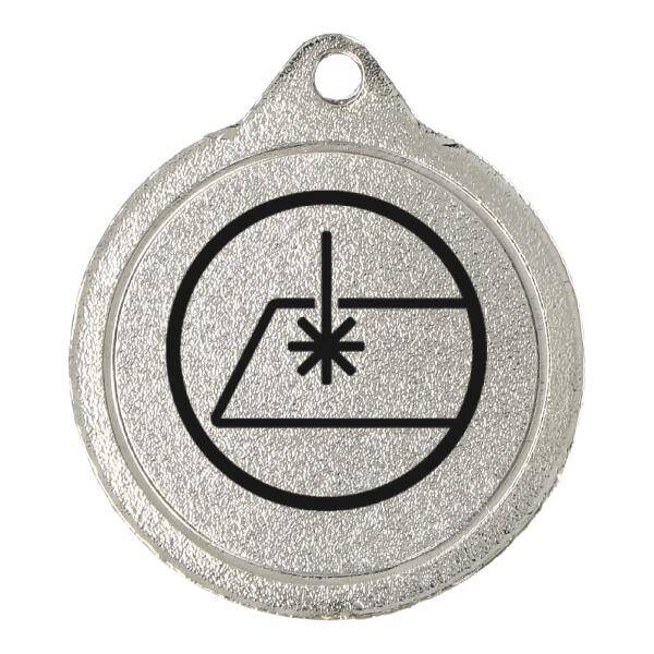 Medal srebrny z grawerem bezpośrednim