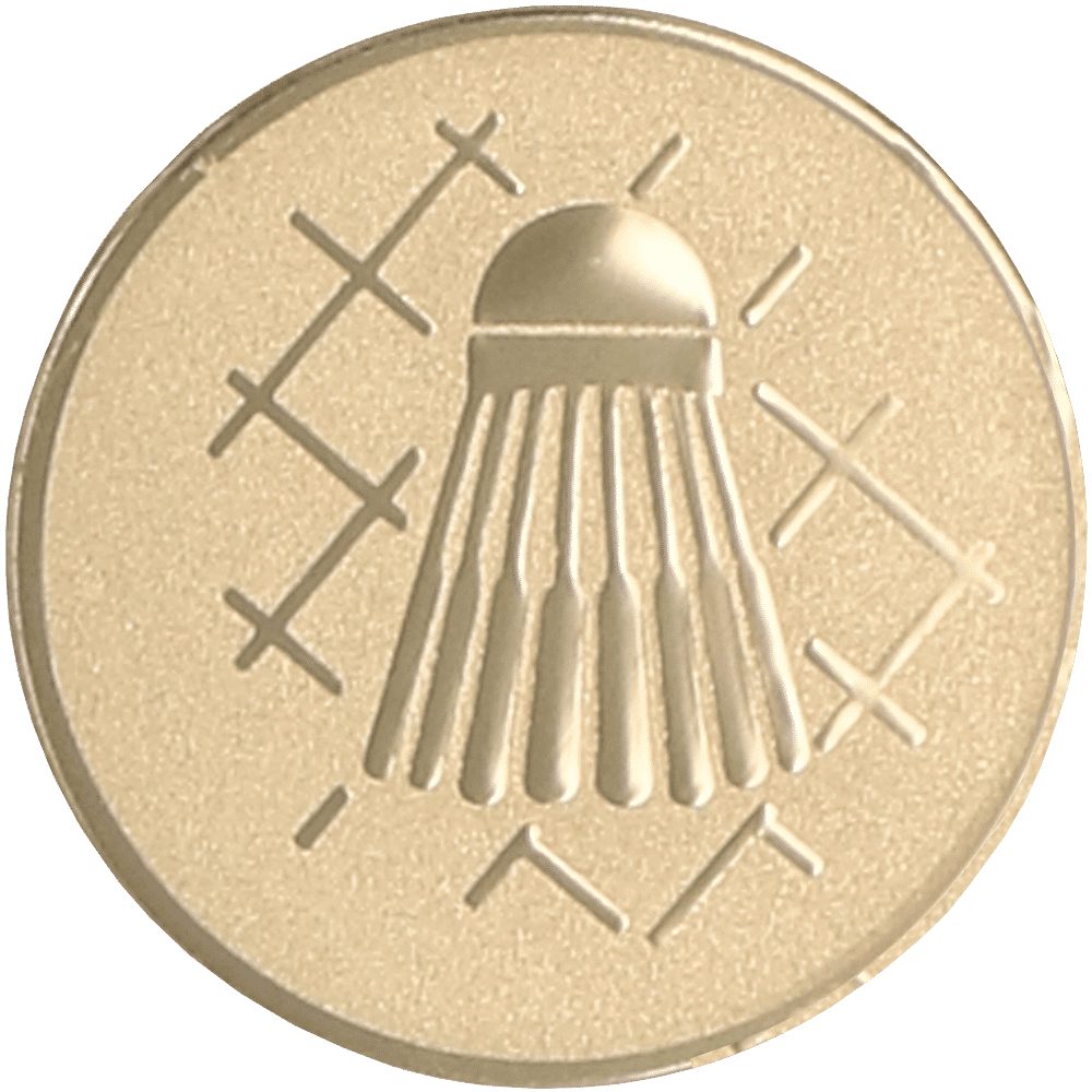 Wklejka aluminiowa - badminton