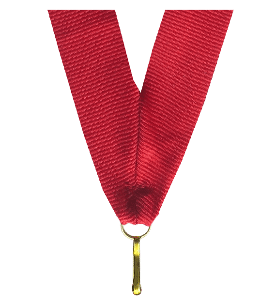 Ribbon 11 mm - red