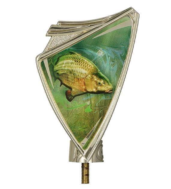 Gold plastic Crest – fishing