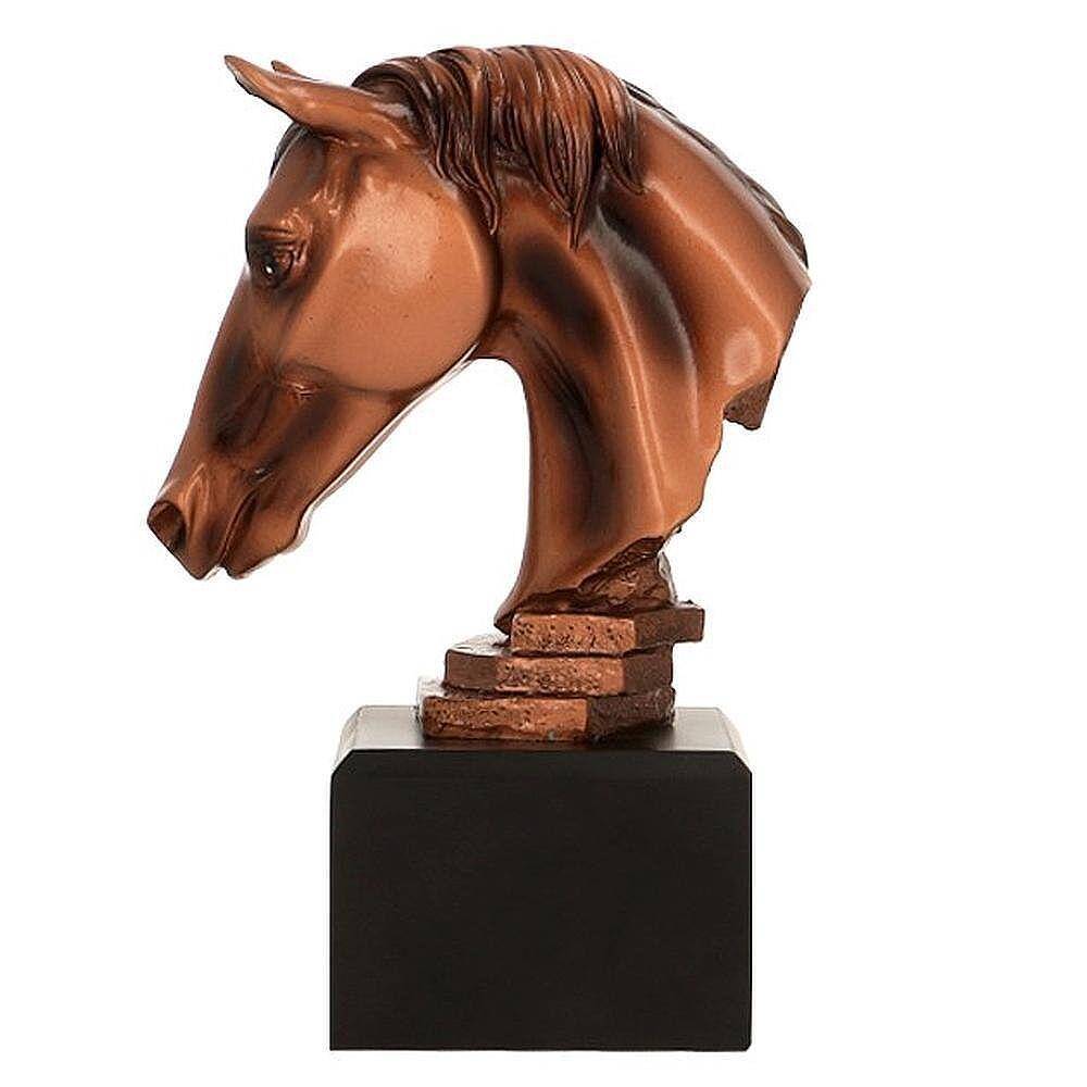 Statuetka odlewana - głowa konia