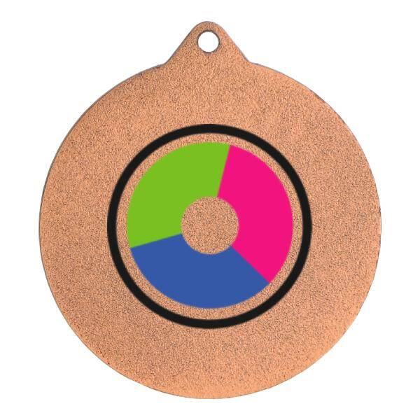 Medal brązowy z nadrukiem kolorowym LuxorJet