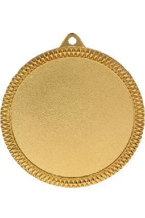 Medal gold 60 mm