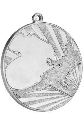 Medal srebrny 50 mm - piłka nożna