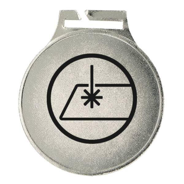 Medal srebrny z grawerem bezpośrednim