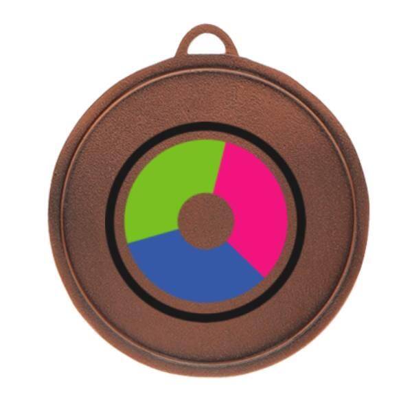 Medal brązowy z nadrukiem kolorowym LuxorJet