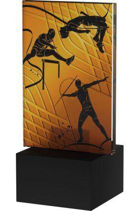 Mini trophy – Amber Line – Athletics
