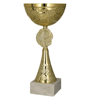 Puchar metalowy złoty (karton)