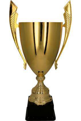 Metal cup gold
