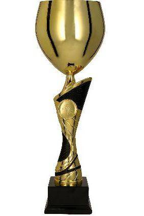 Metal cup gold-black EMIRA BK