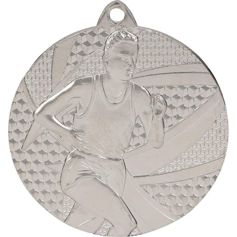Medal srebrny 50 mm - biegi