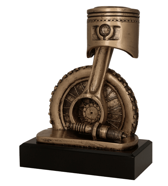 Resin trophy - automotive