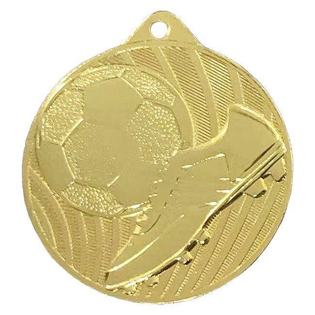 Medal złoty- piłka nożna - medal stalowy