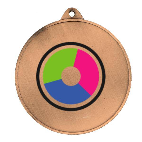 Medal brązowy z nadrukiem kolorowym LuxorJet