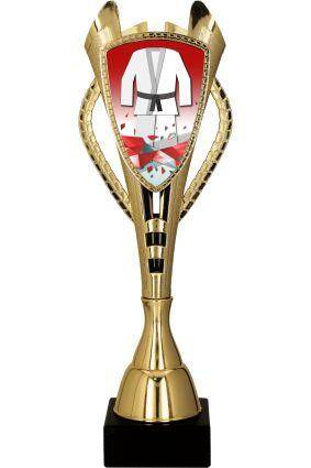 Plastic cup gold – karate