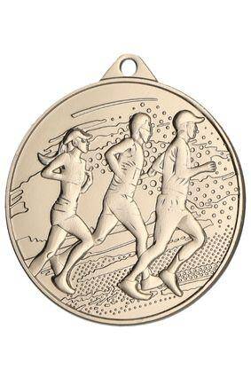 Medal srebrny 45 mm - biegi