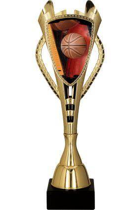 Plastic cup gold – basketball