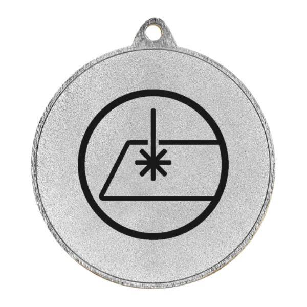 Medal srebrny z grawerem bezpośrednim