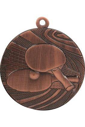 Medal brązowy 40 mm - tenis stołowy