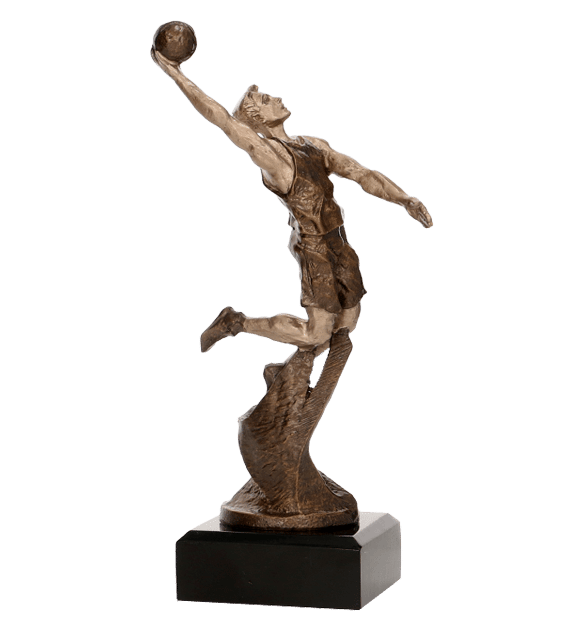 Statuetka odlewana - koszykówka