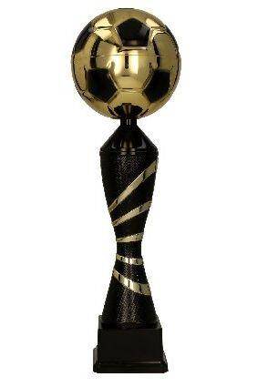 Metal cup gold - black GRAFI BK