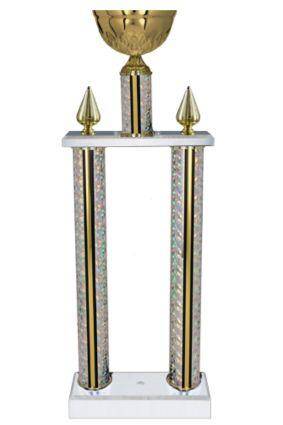 Metal cup gold