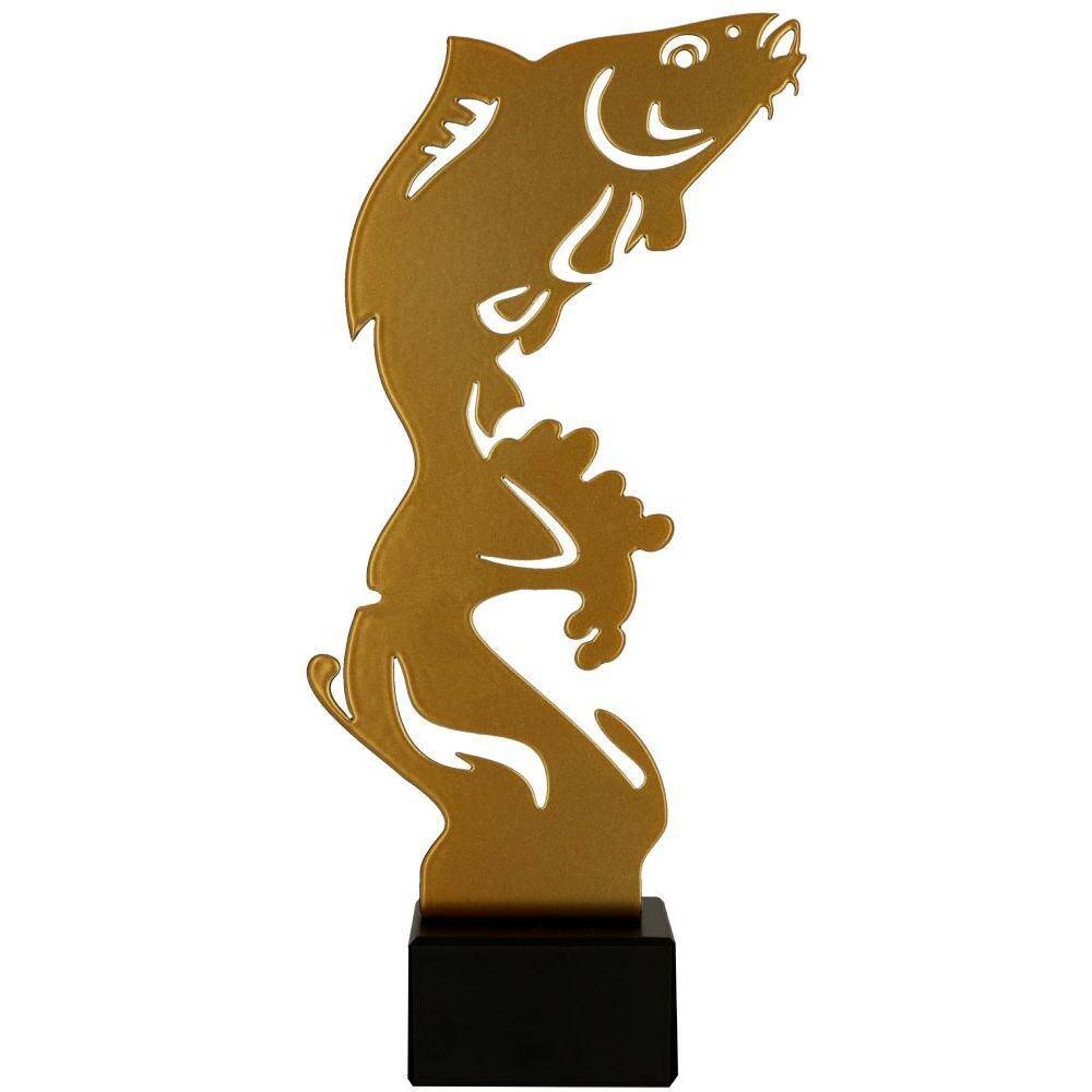 Metal trophy - fishing - Metline