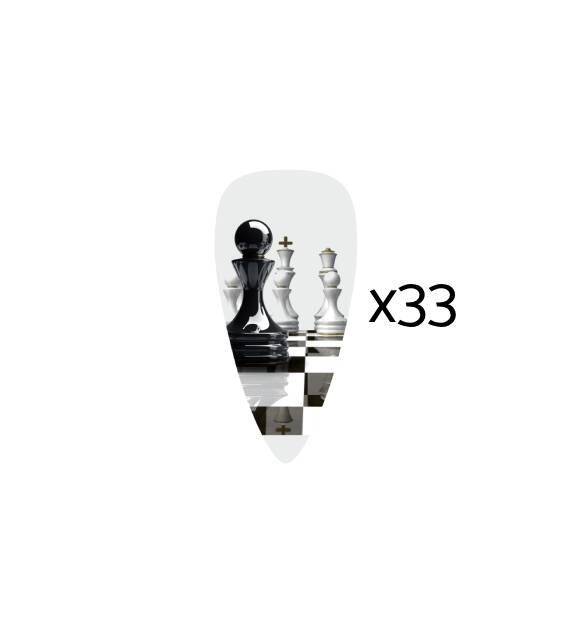 Sticker (33 pieces) - chess