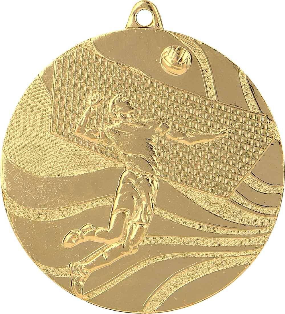 Medal złoty 50 mm - siatkówka