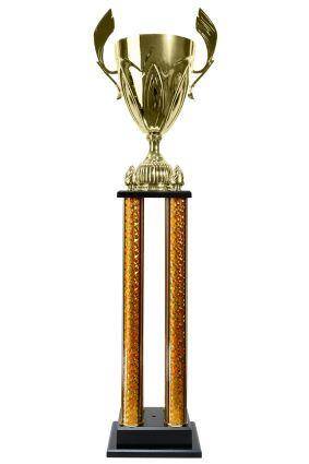 Metal cup gold