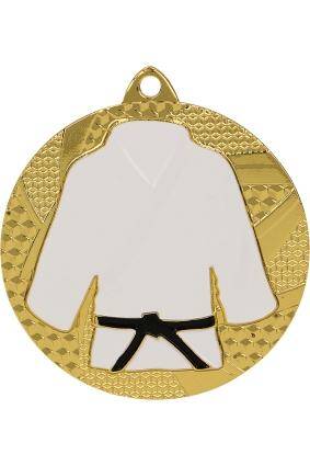Medal gold 50 mm - martial arts