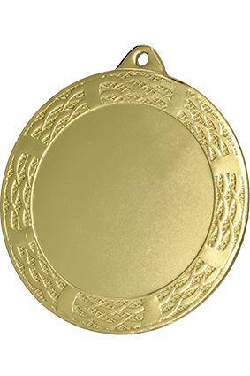 Medal gold 70 mm