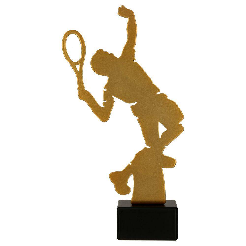 Metal trophy - tennis - Metline