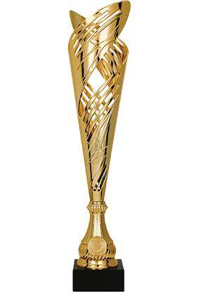 Plastic cup gold