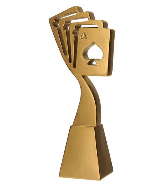 Resin trophy – card