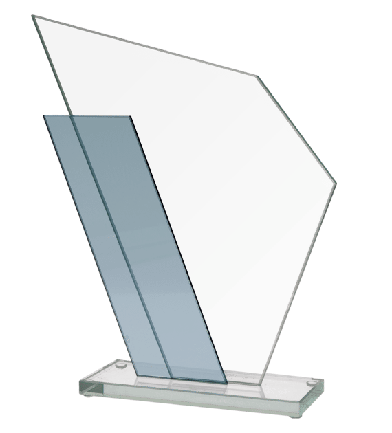 Statuetka szklana