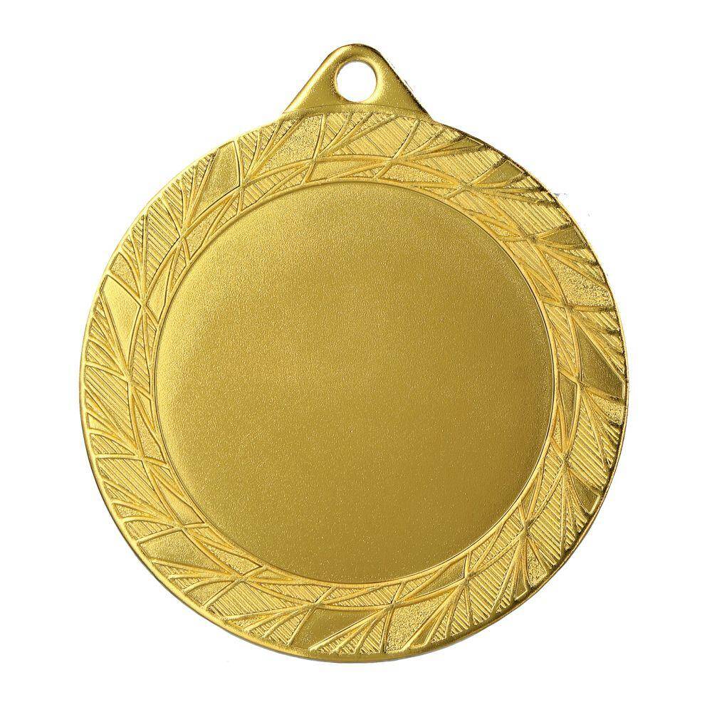 Medal złoty ogólny z miejscem na emblemat - 50mm