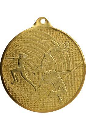 Medal złoty 70 mm - lekkoatletyka